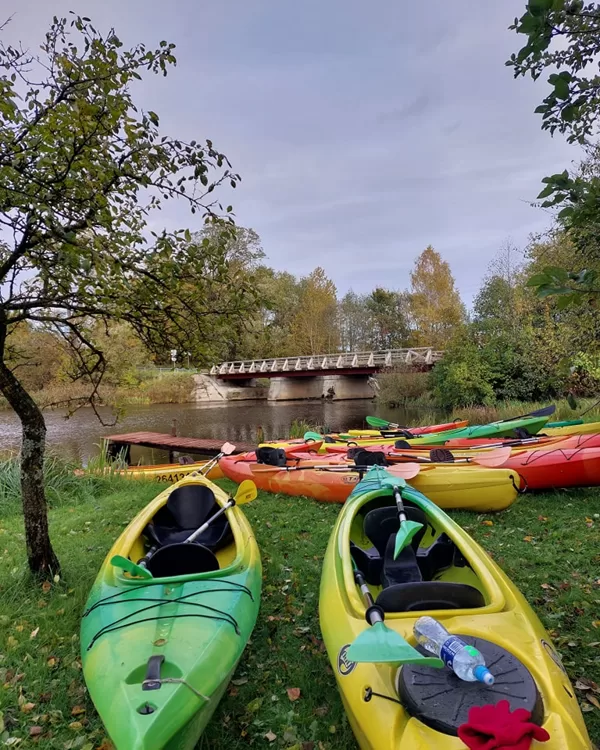 Rudens laivošana Neretas upē