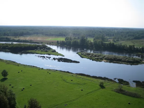 Daugava no putna lidojuma
