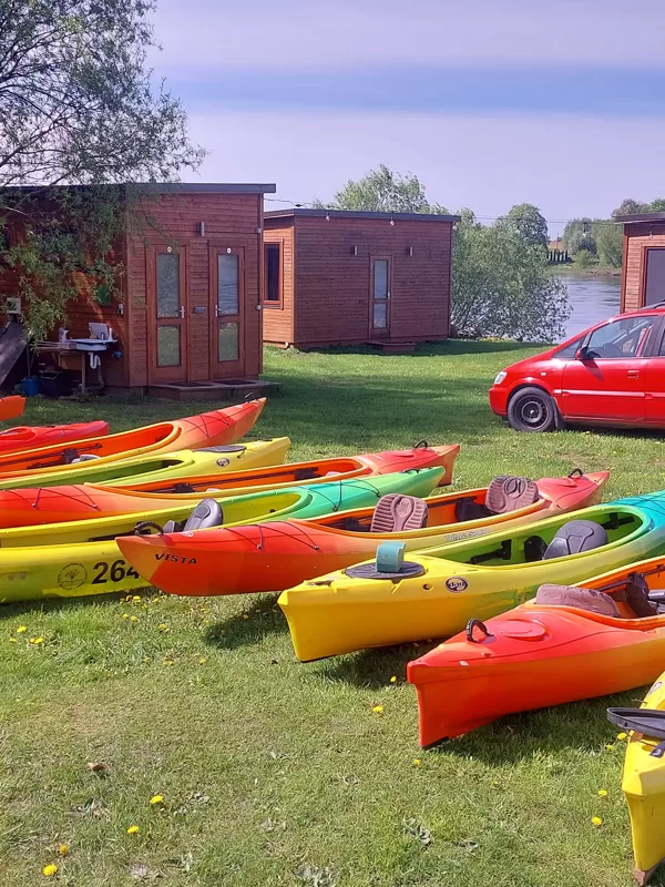 Boats are waiting for boaters